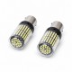 Set 2 Becuri Auto LED 1156 pentru Marsarier, Albe, 12V, Soclu BA15D