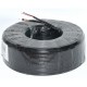 Cablu Coaxial RG6 + 2 X 0,75MM, Negru - 100M/ROL