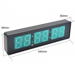 Ceas cu Cronometru si Led Verde JH120 Ceas cu Cronometru si Led Verde JH120