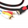 Cablu HDMI-3 RCA Audio AV/1,5m