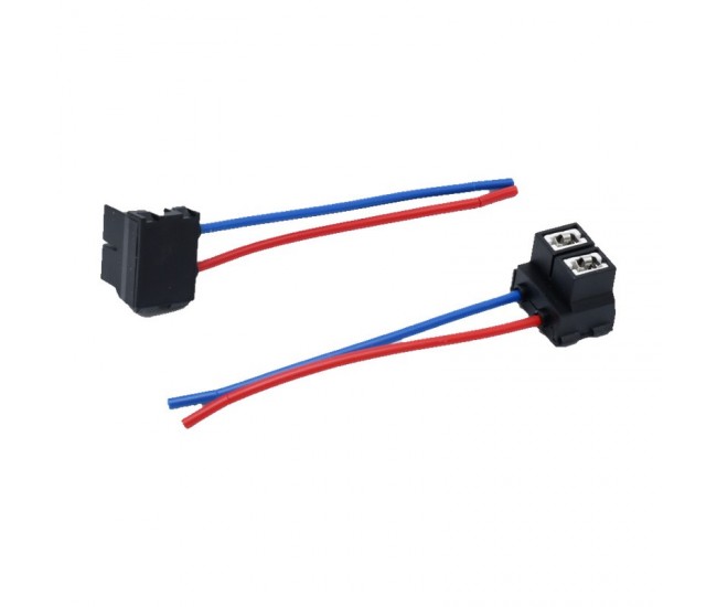 Set 2 Mufe H7 Ceramice pentru Becuri Auto cu Fire de 10 cm