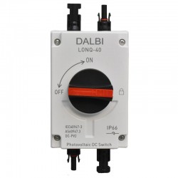 Intrerupator Sistem Solar Fotovoltaic DC 1200V / 32A - Conectori MC4 / 1 IN - 1 OUT