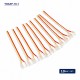 Conector Banda LED COB Monocolor 10mm 3 Pini cu Cablu 10cm Set 10 Buc YOA3P-10-1 DALBI