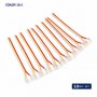 Conector Banda LED COB Monocolor 10mm 3 Pini cu Cablu 10cm Set 10 Buc YOA3P-10-1 DALBI