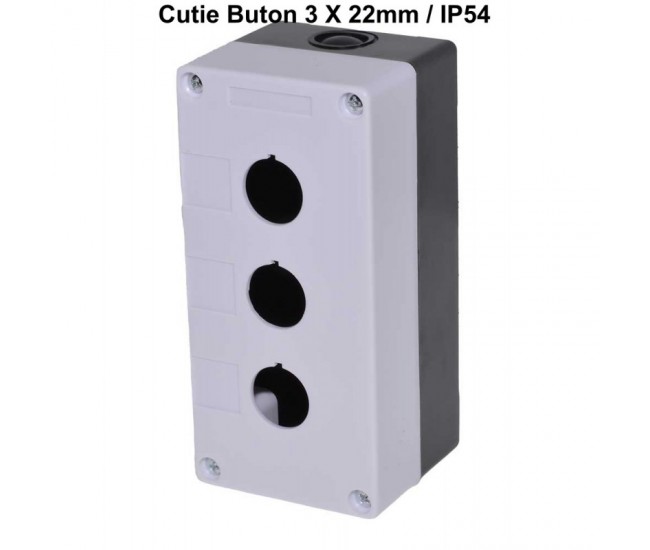 Cutie Buton 3 x 22mm, IP54