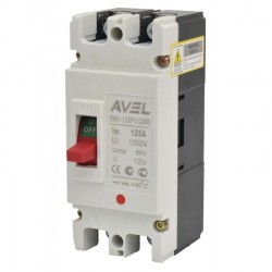 Intrerupator de Circuit Solar MCCB 2P-125A / 1000V DC Intrerupator de Circuit Solar MCCB 2P-125A / 1000V DC