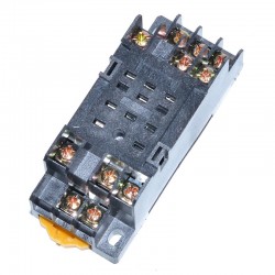 Releu 48V AC, Elecromagnetic 11 Pini cu Soclu Releu 48V AC, Elecromagnetic 11 Pini cu Soclu