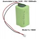 Acumulator Li-ion 14,8V-16V / 5000mAh - Model 4 x 18650