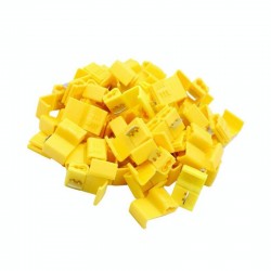 Conector Galben Inadire Cablu 50Buc/Set Conector Galben Inadire Cablu 50Buc/Set
