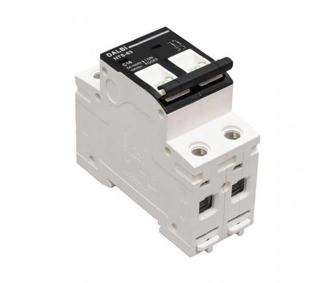 Siguranta MCB Fotovoltaica DC 1000V 2P 32A Curba C DALBI