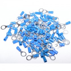 Papuc Electric Izolat Albastru tip Inel ø 8mm ,100B/Set Papuc Electric Izolat Albastru tip Inel ø 8mm ,100B/Set