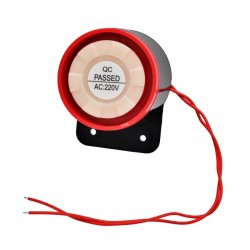 Mini Sirena pentru Alarma 220V - 105dB / LZQ 1M Mini Sirena pentru Alarma 220V - 105dB / LZQ 1M