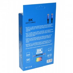 Cablu HDMI 8K HDTV 2.1V / 1,5M Cablu HDMI 8K HDTV 2.1V / 1,5M