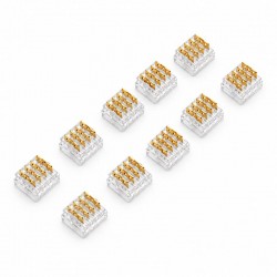 Conector pentru Imbinare Fire 20-22AWG 4 Pini Wire to Wire Set 10 Buc DALBI YH22-4P