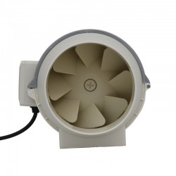 Ventilator Profesional pentru Tubulatura in Linie HZ-150, Putere 40W, Debit 600m3/h, Ø150mm - Dalbi HZ-150