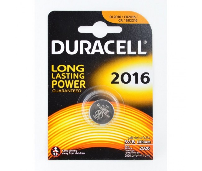 Baterie Duracell LI-ION 3V CR 2016