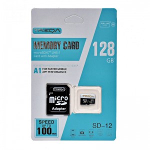 Card Micro SDXC 128GB, Memorie PRO Full HD Video, Performanta UHS A1, SPEED UP TO 100MB/S