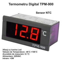 Termometru Digital TPM-900 / -40˚C +110˚C Termometru Digital TPM-900 / -40˚C +110˚C