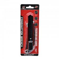 Cutter Profesional din Aluminiu cu lama 18mm Neagra Cutter Profesional din Aluminiu cu lama 18mm Neagra