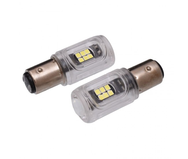 Bec Led Auto BAY15D de Frana 2 buc/set