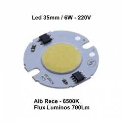 Led Cob 35mm, Putere 6W - 220V Led Cob 35mm, Putere 6W - 220V