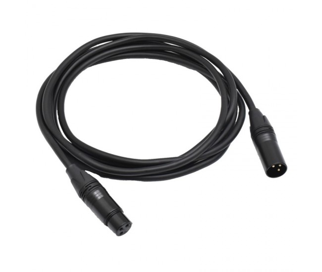 Cablu Audio XLR Tata-XLR Mama Prof - 6mm / 10m