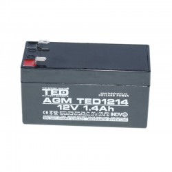 Acumulator Plumb - Acid 12V-1,4A TED Acumulator Plumb - Acid 12V-1,4A TED