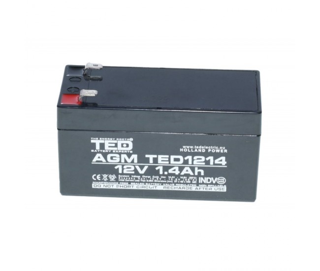 Acumulator Plumb - Acid 12V-1,4A TED