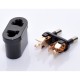 Adaptor Stecher US-China, Negru EL-0105QN