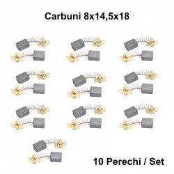 Perii Colectoare Carbuni 8x14,5x18 / 10Set/Punga Perii Colectoare Carbuni 8x14,5x18 / 10Set/Punga