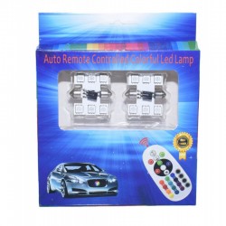 Led RGB Auto 31 mm cu Telecomanda Led RGB Auto 31 mm cu Telecomanda