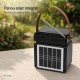 Boxă Portabilă Bluetooth 15W cu Panou Solar, Radio FM SZ-L29