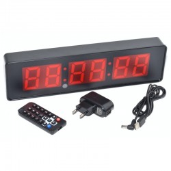 Ceas cu Cronometru si Led Rosu JH120 Ceas cu Cronometru si Led Rosu JH120