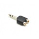 Adaptor Jack 6,3 Tata ST-2 x RCA Mama