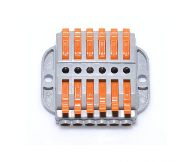 Conector Doza 6-6 pentru Cablu, LT-223/6