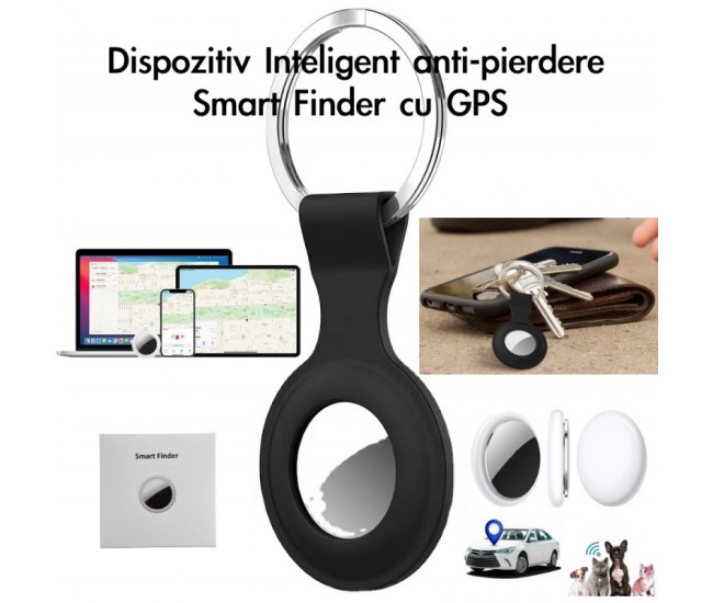 Smart Finder GPS Portabil Key cu Bluetooth 4.0 - IOS/Android