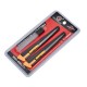 Set 2 Cutter Mini din Metal cu Lama ingusta 9mm si Rezerva