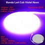 Banda Led Cob Violet Intens Neon Flex - 288led/m - IP65 / 220V - 10W/ml / Rola 5ml