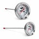 Termometru Metalic Analog cu Tija 0–120 grade Celsius pentru Gratar, Cuptor si Afumatoare - HoReCa | DALBI