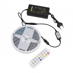 Kit Banda Led 5050 RGB IP65 / 5m cu Bluetooth + Telecomanda Kit Banda Led 5050 RGB IP65 / 5m cu Bluetooth + Telecomanda