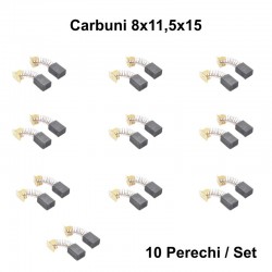 Perii Colectoare Carbuni 8x11,5x15 / 10Set/Punga Perii Colectoare Carbuni 8x11,5x15 / 10Set/Punga