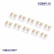 Conector pentru Imbinare Banda LED COB 10mm 4 Pini Strip to Strip Set 10 Buc DALBI YOB4P-10