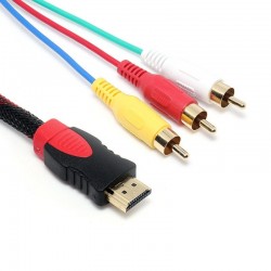 Cablu HDMI-3 RCA Audio AV/1,5m Cablu HDMI-3 RCA Audio AV/1,5m