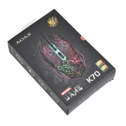 Mouse Gaming cu Leduri RGB si USB K-70 Mouse Gaming cu Leduri RGB si USB K-70