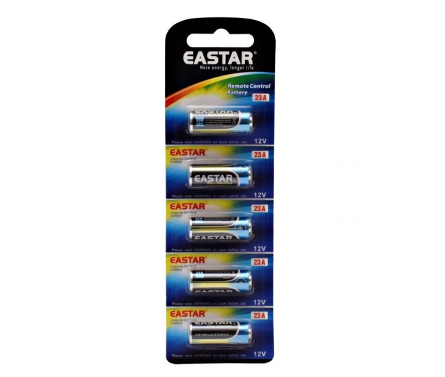 Baterie A23 - 12V Eastar Alcalina Plus - BL/5buc