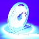 Banda Cob Led 24V - 8mm / 320led/ml - 11W/ml, Albastru - Interior IP20 - 5m/rol