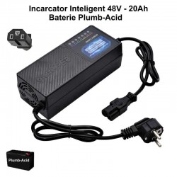 Incarcator Electric 48V-20Ah Smart, Plumb-Acid Incarcator Electric 48V-20Ah Smart, Plumb-Acid