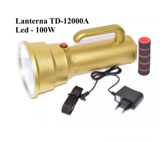 Lanterna Led 100W Profesionala, TD-12000A