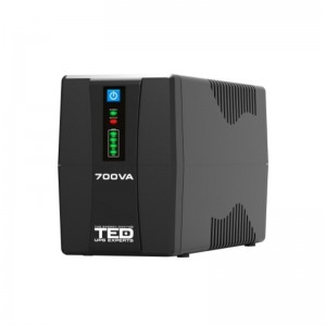 UPS 700VA / 400W Line Interactive AVR 2 schuko TED