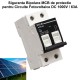 Siguranta MCB Fotovoltaica DC 1000V 2P 63A Curba C DALBI